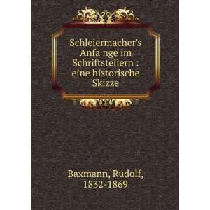    eine historische Skizze Rudolf, 1832 1869 Baxmann Books