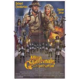  Allan Quatermain and the Lost City of Gold (1986) 27 x 40 