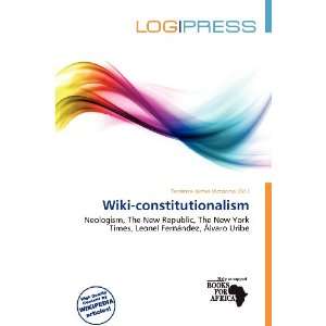    constitutionalism (9786200626288): Terrence James Victorino: Books