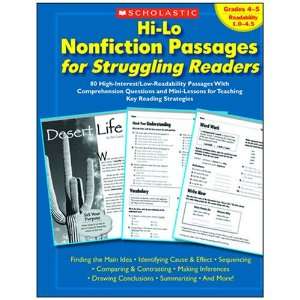  Hi Lo Nonfiction Passages for Struggling Readers: Toys 