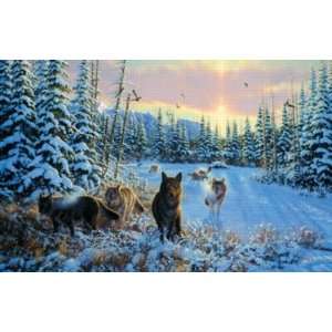  Michael Sieve Hunters Moon Jigsaw Puzzle 1000pc: Toys 