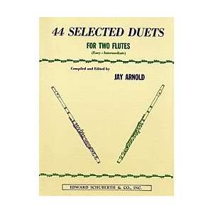  Flute 44 Selected Duets For Two Flutes Book 1 Easy 