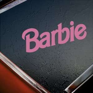 BARBIE Pink Decal Doll Princess Car Truck Window Pink 