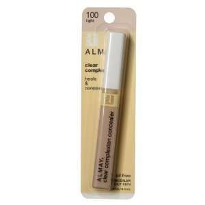  Almay Clear Complexion Oil Free Concealer, Light 100, 0.18 