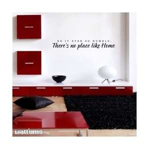 Be it ever so humble Wall Art Decal: Home & Kitchen