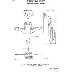  Fokker F 28 Aircraft Structural Repair Manual: Sicuro 