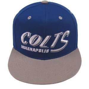  Indianapolis Colts Retro Old Script Snapback Cap Hat 