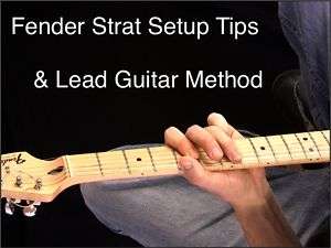 Fender Stratocaster neck setup tips & Lead Course strat  