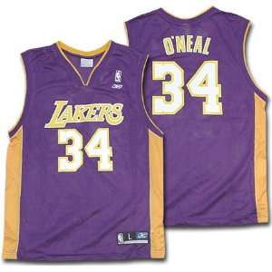 Shaquille ONeal Reebok NBA Replica Los Angeles Lakers Jersey  