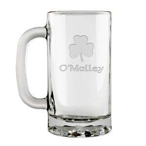  Shamrock Personalized Irish Beer Mug: Home & Kitchen