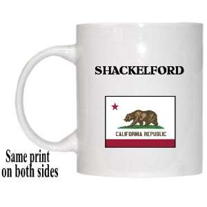  US State Flag   SHACKELFORD, California (CA) Mug 