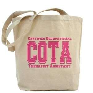  Pink Collegiate COTA School Tote Bag by  Beauty