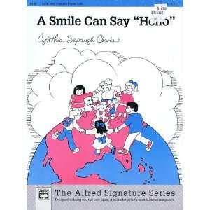  A Smile Can Say Hello   Sheet Music 