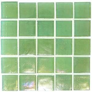 Diamond Tech Glass Platinum Mosaic Series Pastel Green Mist Ceramic 