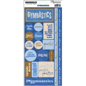   Series Sport Stickers Gymnastics Phrase   621565: Patio, Lawn & Garden