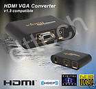 vga stereo audio to hdmi converter v1 3 compatible hdcp $ 27 88 time 
