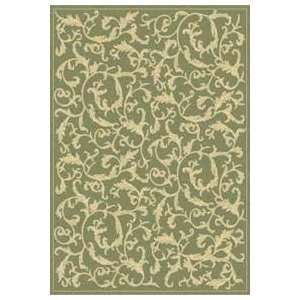  Safavieh Courtyard CY26531E06 Olive and Natural Country 7 