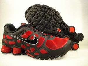 Nike Shox Turbo+ 12 Blk/Red 454166 600 Men 7.5   12  