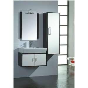 LUXExclusive Single Sink Modern Bathroom Vanity LUX BC 5108. 43 x 17 