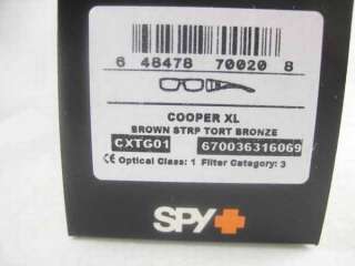 670036316069 SPY COOPER XL Brn Stripe COOPERXL CXTG01  