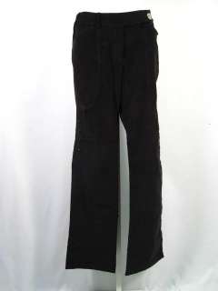 NWT AVENUE MONTAIGNE Black Corduroys Pants Jeans Sz 1  
