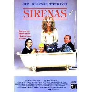   Movie Spanish 27x40 Cher Winona Ryder Bob Hoskins
