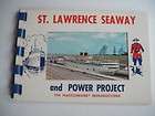 st lawrence seaway power proect scenic album postcard 10 plastichrome