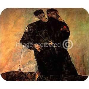  The Hermits Artist Egon Schiele Giclee Art MOUSE PAD 