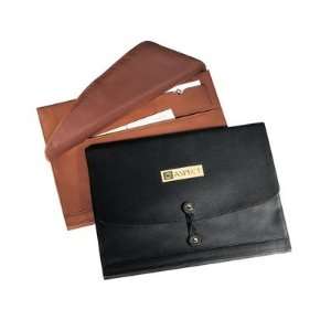   Envelope Color Black, Leather Florentine Napa