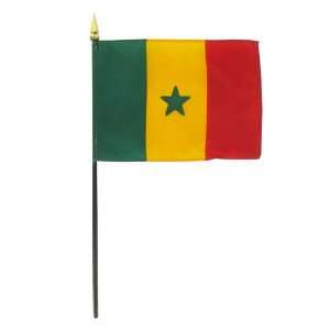  Senegal 4 x 6 Stick Flag Patio, Lawn & Garden