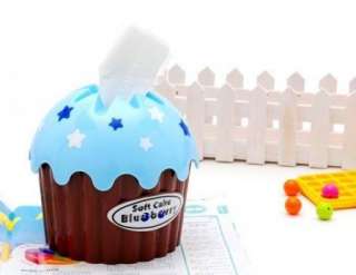 Cupcake Tissue Box Roll Covers Toilet Paper Holder Case  
