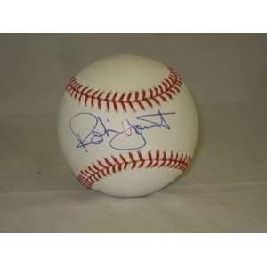 Robin Yount Signed Ball   Autographed Baseballs Sports 