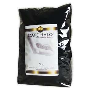 Cafe Halo House Natural Whole Bean Coffee, 5 Pound Bag  