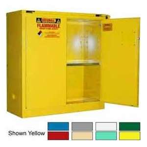   30 Gallon, Self Close Flammable Cabinet Md Green: Everything Else
