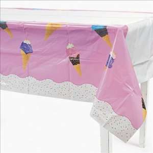  Ice Cream Party Table Cover Toys & Games