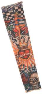 Adult Std. King of Hearts Tattoo Sleeves   Tattoo Sleev  