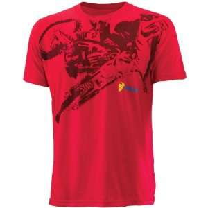  THOR MX CROSSED UP RED YOUTH TEE SHIRT X LARGE/XL 