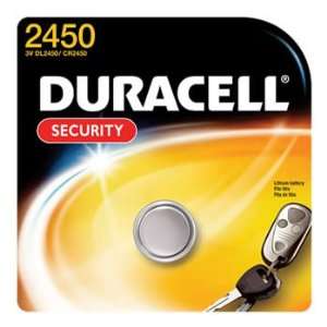  DL2450 Duracell 3 Volt Lithium Coin Cell Batteries 