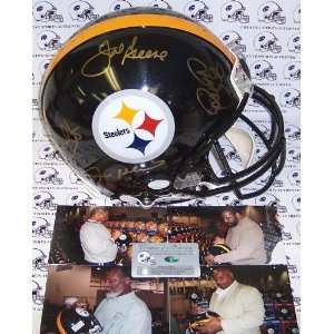 Autographed Steel Curtain Helmet   Authentic  Sports 