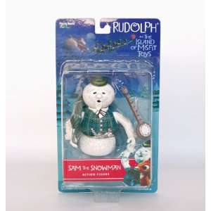  Rudolph Misfit Action Figure   SAM THE SNOWMAN WITH BANJO 