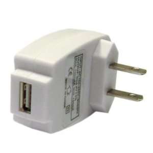   Smart Phone/ Player USB Travel Charger (White) SMS