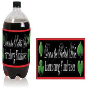  Down the Rabbit Hole Personalized Soda Bottle Labels   Qty 