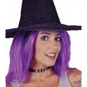 Shag Cut Short Purple Hair Wig Halloween Costume Accessory 