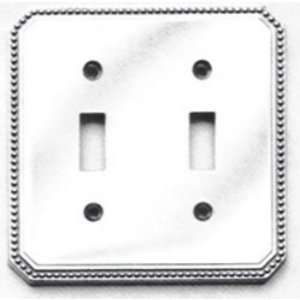 Omnia General Hardware 8004 GFS Omnia Beaded Switchplate Single W Gfci 