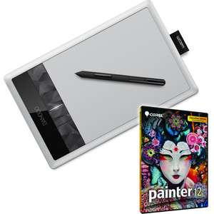 Wacom Bamboo Capture Tablet CTH470 + Corel Painter 12 for Students 