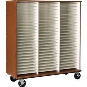  Mobile Band & Orchestra Music Cabinet   75 Compartments 
