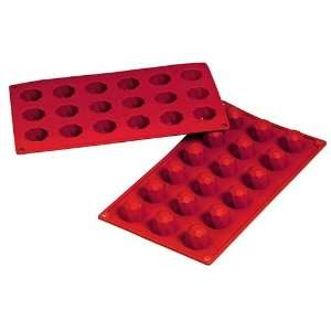  Fat Daddios 18 Cup Silicone Diamond / Jewel Baking Pans 