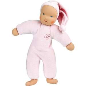  Kathe Kruse Schatzi Plush Doll, Pink Baby