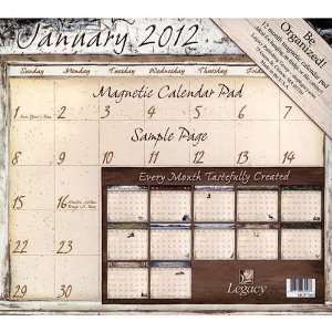  Life Itself 2012 Magnetic Mount Wall Calendar Office 