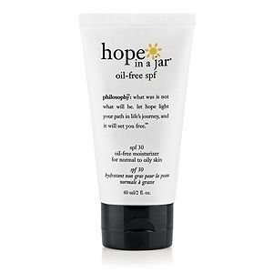  philosophy hope in a jar oil free spf 30, 2 oz Beauty
